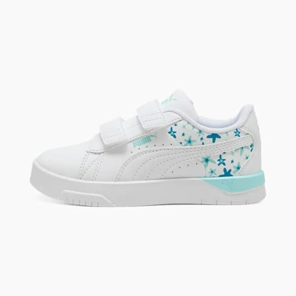 Puma Kids Jada Classic Funky Flowers LIttle 039 Sneakers Puma Whitesafe Laketropical Blue 8211 Kids Puma Kids Jada Classic Funky Flowers LIttle 039 Sneakers Puma Whitesafe Laketropical Blue 8211 Kids