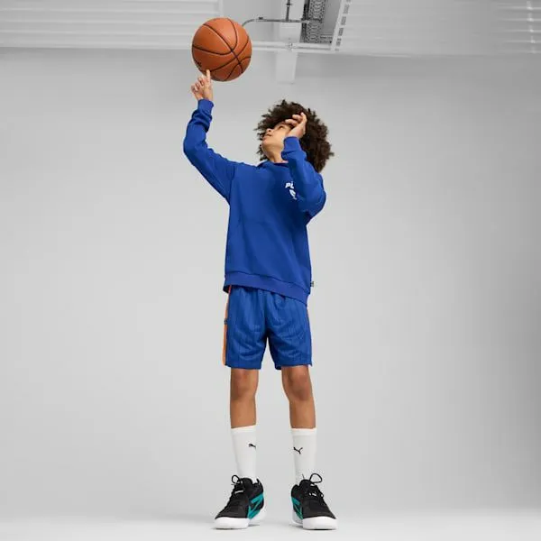 Puma Kids Posterize Basketball Big 039 Hoodie Vivid Blue 8211 Kids