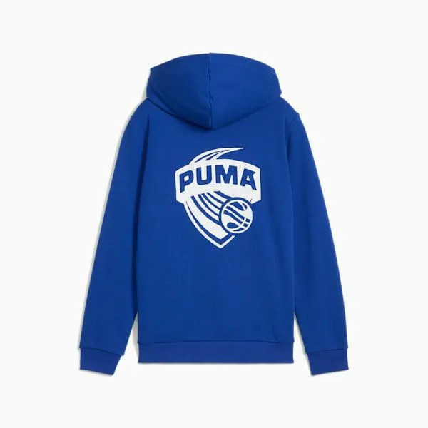 Puma Kids Posterize Basketball Big 039 Hoodie Vivid Blue 8211 Kids