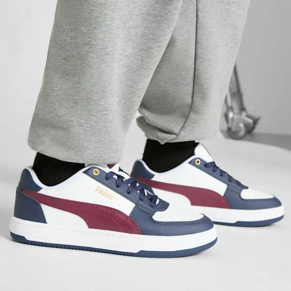 Puma Kids PUMA Caven 20 Big 039 Sneakers Puma Whitedark Jasperpuma Navygold 8211 Kids