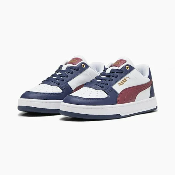 Puma Kids PUMA Caven 20 Big 039 Sneakers Puma Whitedark Jasperpuma Navygold 8211 Kids