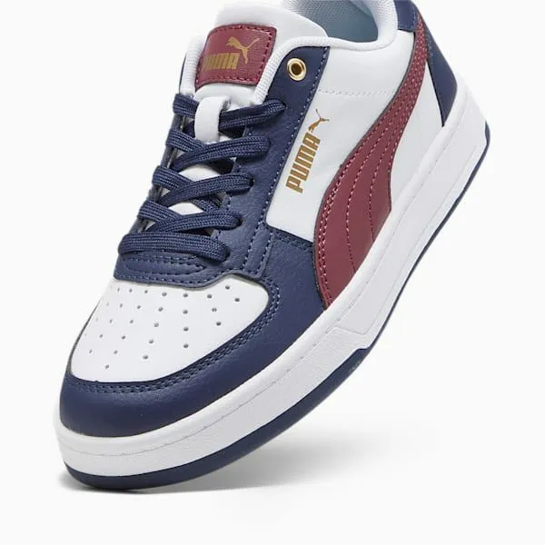 Puma Kids PUMA Caven 20 Big 039 Sneakers Puma Whitedark Jasperpuma Navygold 8211 Kids