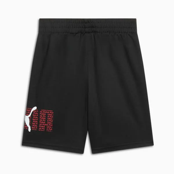 Puma Kids PUMA Logo Lab Pack Little 039 Shorts Puma Black 8211 Kids