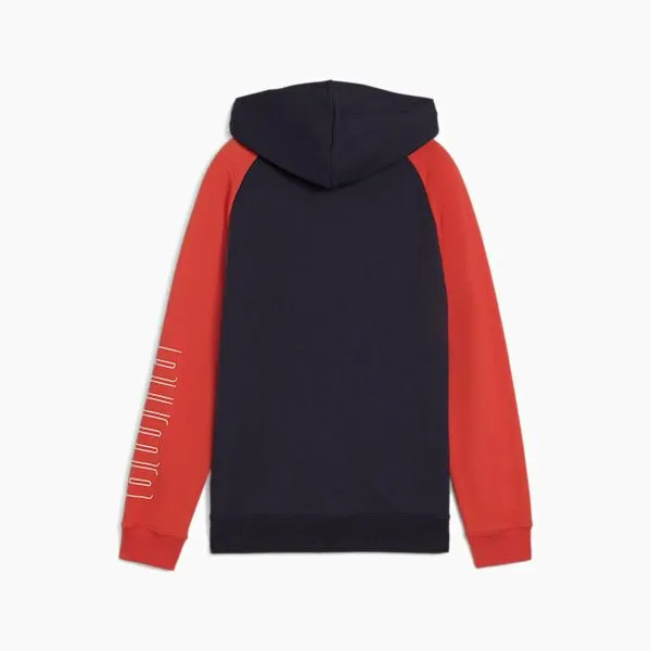 Puma Kids PUMA SPORT Big 039 FullZip Hoodie New Navy 8211 Kids