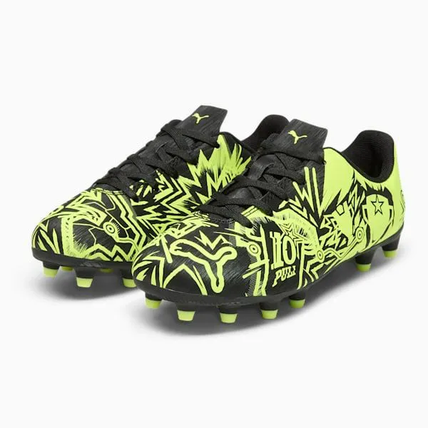 Puma Kids PUMA X CHRISTIAN PULISIC TACTO II 039 FirmArtificial Ground Soccer Cleats Puma Blackelectric Lime 8211 Kids Puma Kids PUMA X CHRISTIAN PULISIC TACTO II 039 FirmArtificial Ground Soccer Cleats Puma Blackelectric Lime 8211 Kids