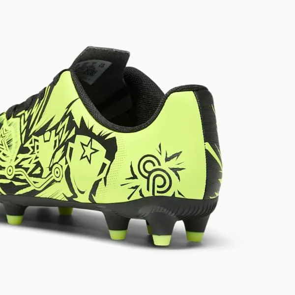 Puma Kids PUMA X CHRISTIAN PULISIC TACTO II 039 FirmArtificial Ground Soccer Cleats Puma Blackelectric Lime 8211 Kids Puma Kids PUMA X CHRISTIAN PULISIC TACTO II 039 FirmArtificial Ground Soccer Cleats Puma Blackelectric Lime 8211 Kids