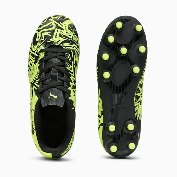 Puma Kids PUMA X CHRISTIAN PULISIC TACTO II 039 FirmArtificial Ground Soccer Cleats Puma Blackelectric Lime 8211 Kids Puma Kids PUMA X CHRISTIAN PULISIC TACTO II 039 FirmArtificial Ground Soccer Cleats Puma Blackelectric Lime 8211 Kids