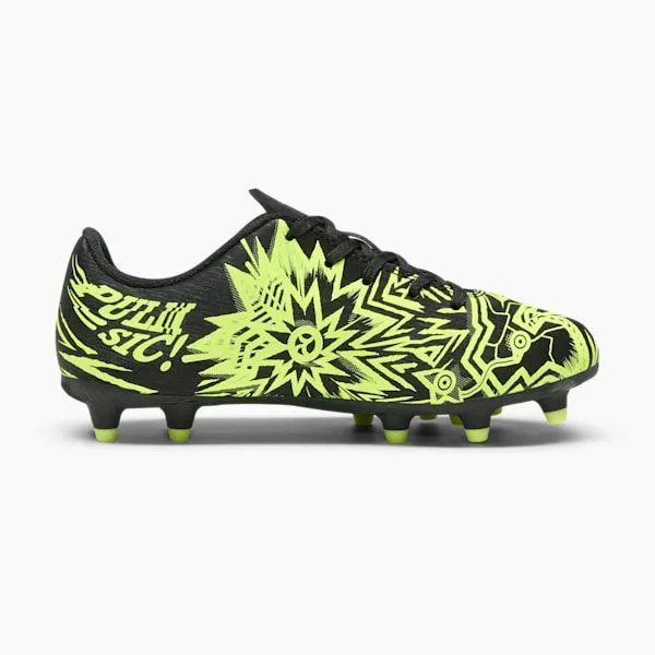 Puma Kids PUMA X CHRISTIAN PULISIC TACTO II 039 FirmArtificial Ground Soccer Cleats Puma Blackelectric Lime 8211 Kids Puma Kids PUMA X CHRISTIAN PULISIC TACTO II 039 FirmArtificial Ground Soccer Cleats Puma Blackelectric Lime 8211 Kids