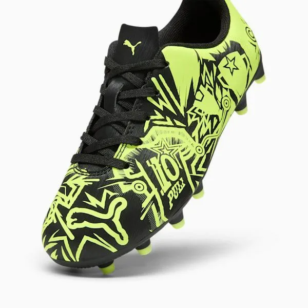 Puma Kids PUMA X CHRISTIAN PULISIC TACTO II 039 FirmArtificial Ground Soccer Cleats Puma Blackelectric Lime 8211 Kids Puma Kids PUMA X CHRISTIAN PULISIC TACTO II 039 FirmArtificial Ground Soccer Cleats Puma Blackelectric Lime 8211 Kids