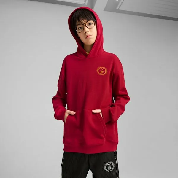 Puma Kids PUMA X HARRY POTTER Big 039 Releaxed Graphic Hoodie Dark Crimson 8211 Kids Puma Kids PUMA X HARRY POTTER Big 039 Releaxed Graphic Hoodie Dark Crimson 8211 Kids