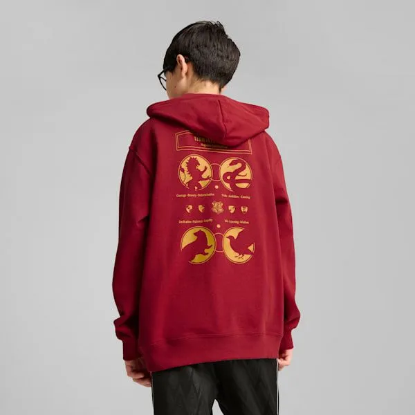 Puma Kids PUMA X HARRY POTTER Big 039 Releaxed Graphic Hoodie Dark Crimson 8211 Kids