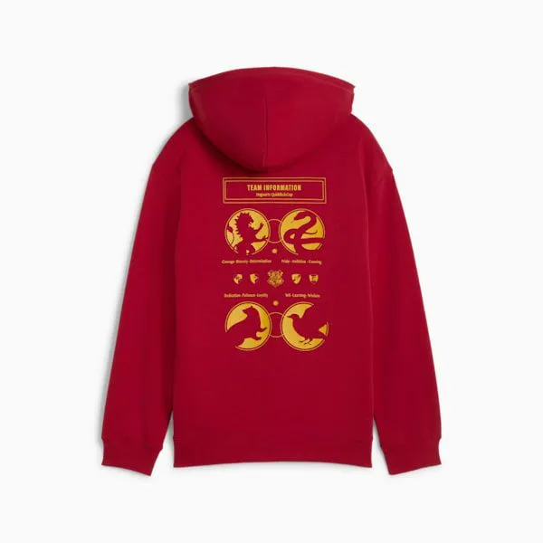 Puma Kids PUMA X HARRY POTTER Big 039 Releaxed Graphic Hoodie Dark Crimson 8211 Kids