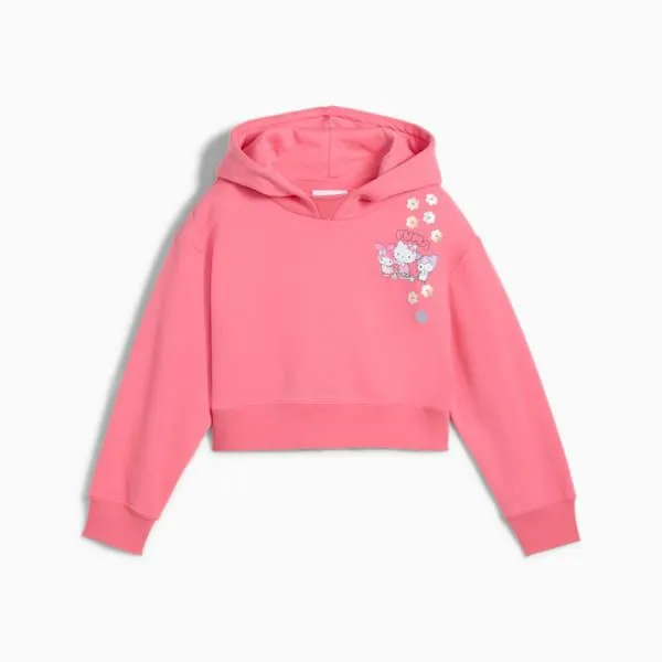 Puma Kids PUMA X HELLO KITTY AND FRIENDS Little 039 Relaxed Graphic Hoodie Magic Rose 8211 Kids