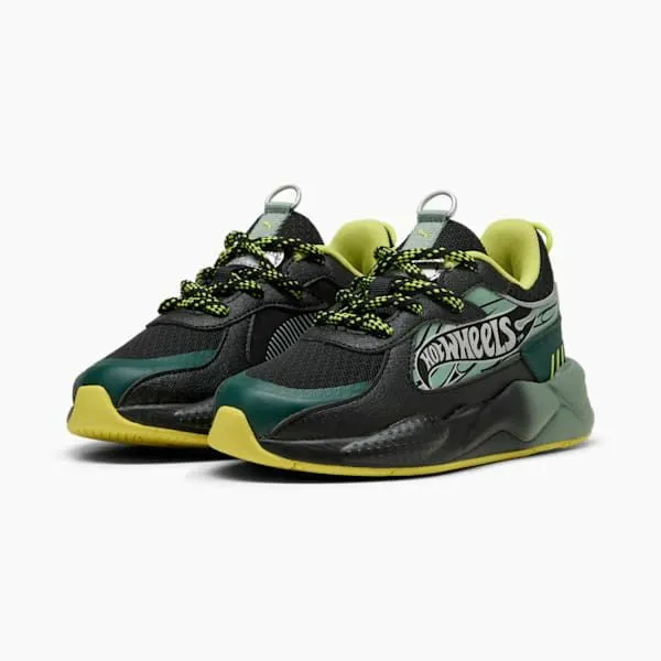Puma Kids PUMA X HOT WHEELS RSX Little 039 Sneakers Puma Blackgreen Moon 8211 Kids