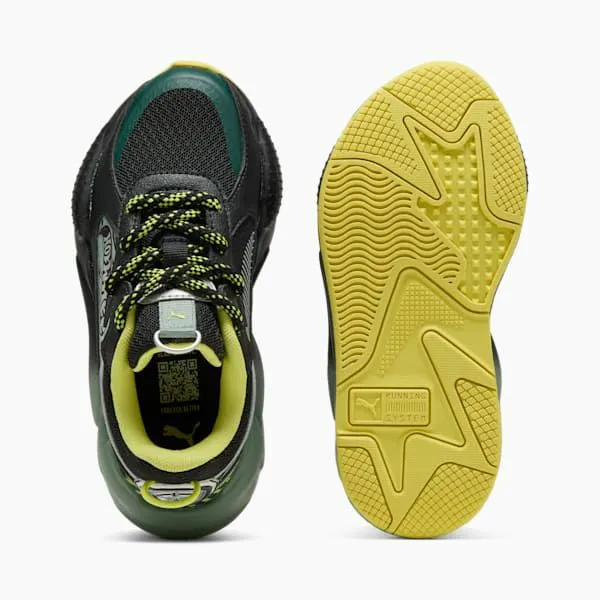 Puma Kids PUMA X HOT WHEELS RSX Little 039 Sneakers Puma Blackgreen Moon 8211 Kids
