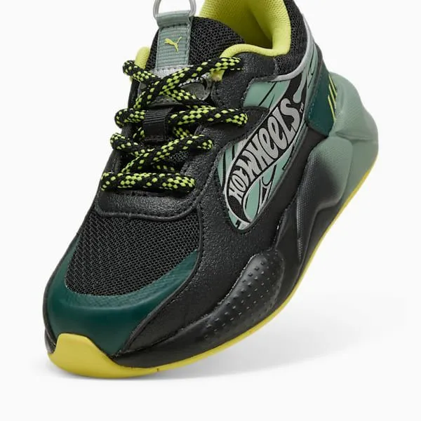 Puma Kids PUMA X HOT WHEELS RSX Little 039 Sneakers Puma Blackgreen Moon 8211 Kids