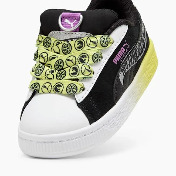 Puma Kids PUMA X HOT WHEELS Suede XL Toddlers039 Sneakers Puma Blackpuma Whitelemon Sherbert 8211 Kids Puma Kids PUMA X HOT WHEELS Suede XL Toddlers039 Sneakers Puma Blackpuma Whitelemon Sherbert 8211 Kids