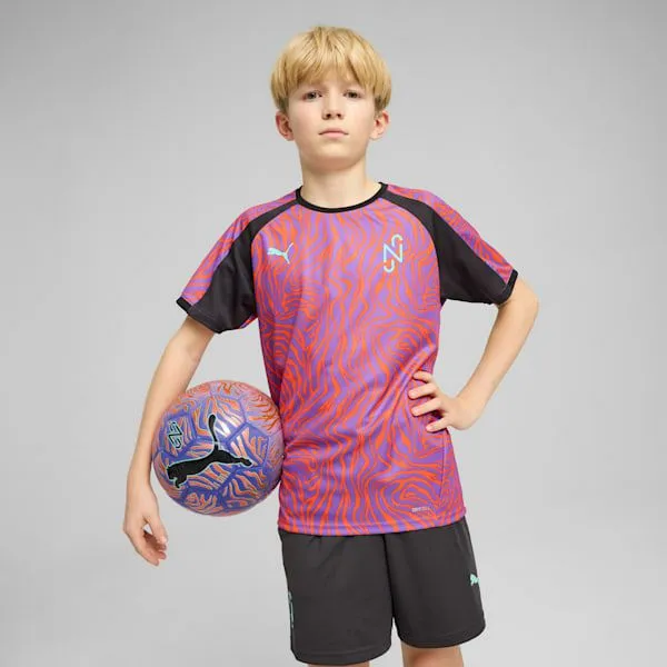 Puma Kids PUMA X NEYMAR Creativity Big 039 Soccer Jersey Soft Violetdark Coal 8211 Kids Puma Kids PUMA X NEYMAR Creativity Big 039 Soccer Jersey Soft Violetdark Coal 8211 Kids
