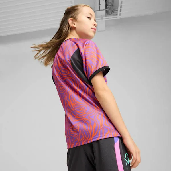 Puma Kids PUMA X NEYMAR Creativity Big 039 Soccer Jersey Soft Violetdark Coal 8211 Kids