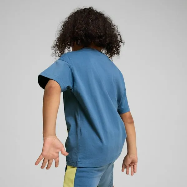 Puma Kids PUMA X PLAYMOBIL Little 039 Tee Blue Horizon 8211 Kids