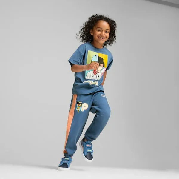 Puma Kids PUMA X PLAYMOBIL Little 039 Tee Blue Horizon 8211 Kids