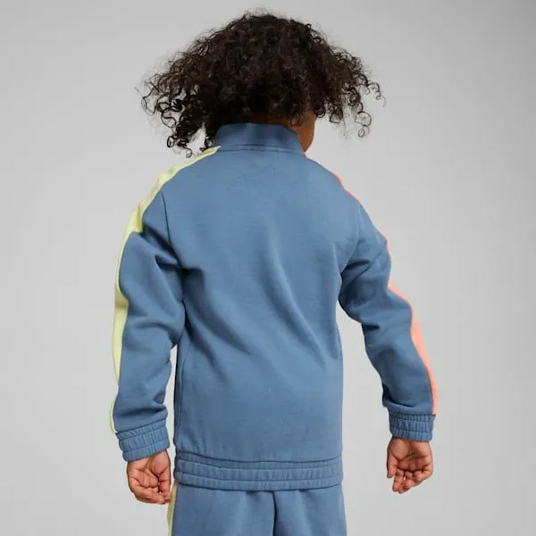 Puma Kids PUMA X PLAYMOBIL Little 039 Track Jacket Blue Horizon 8211 Kids