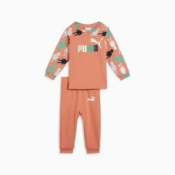 Puma Kids PUMA X PLAYMOBIL Toddlers039 2Piece Sweatshirt and Pants Set Deeva Peach 8211 Kids Puma Kids PUMA X PLAYMOBIL Toddlers039 2Piece Sweatshirt and Pants Set Deeva Peach 8211 Kids