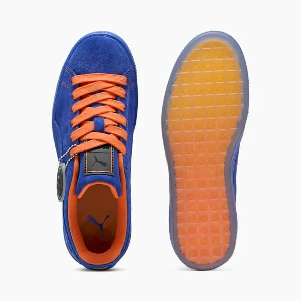 Puma Kids PUMA X ROCKET LEAGUE Suede Big 039 Sneakers Dart Bluerickie Orange 8211 Kids