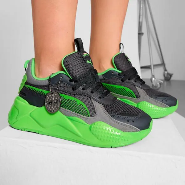 Puma Kids PUMA X TMNT RSX Big 039 Sneakers Puma Blackleafy Green 8211 Kids