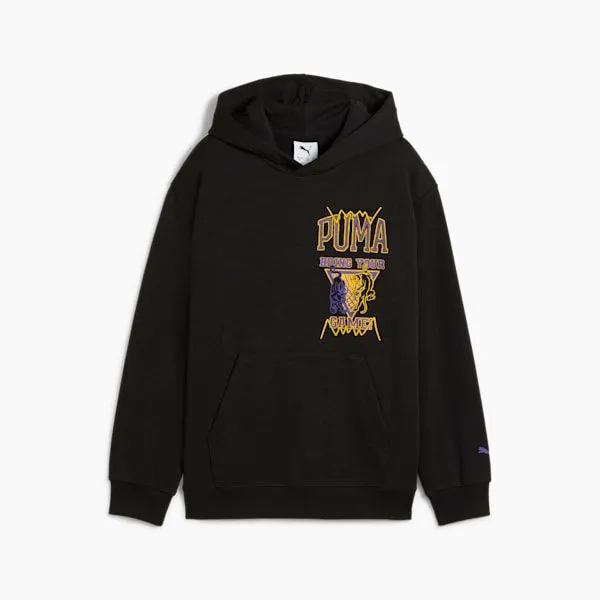 Puma Kids Rival Rage Big 039 Hoodie Puma Black 8211 Kids