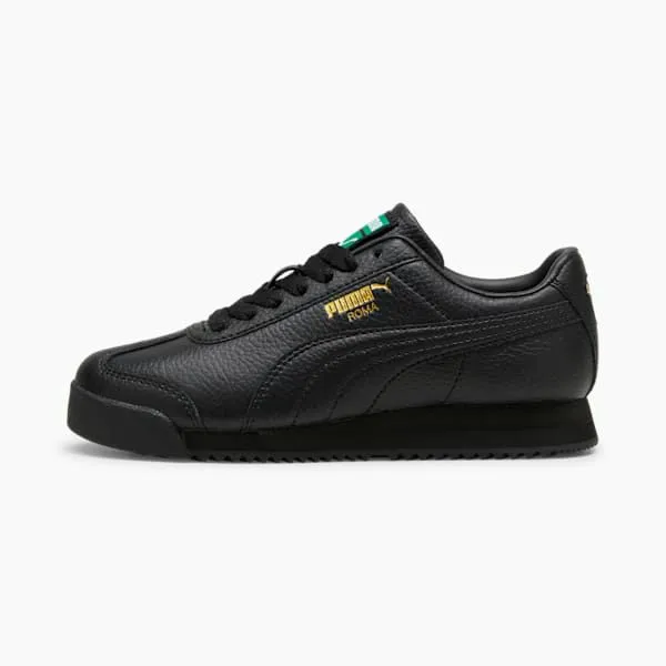 Puma Kids Roma 24 Standard Big 039 Sneakers Puma Black 8211 Kids