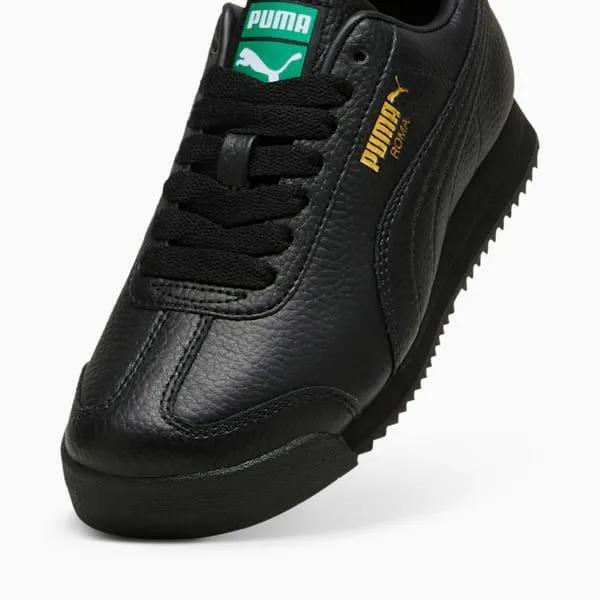 Puma Kids Roma 24 Standard Big 039 Sneakers Puma Black 8211 Kids