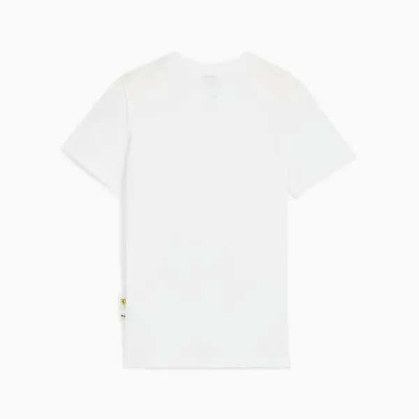 Puma Kids Scuderia Ferrari Race Big 039 Graphic Tee Puma White 8211 Kids