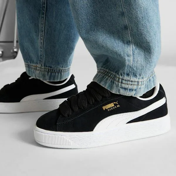 Puma Kids Suede XL Big 039 Sneakers Puma Blackpuma White 8211 Kids