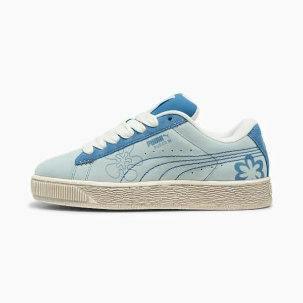 Puma Kids Suede XL Skater Bloom Big 039 Sneakers Frosted Dewblue Horizon 8211 Kids Puma Kids Suede XL Skater Bloom Big 039 Sneakers Frosted Dewblue Horizon 8211 Kids