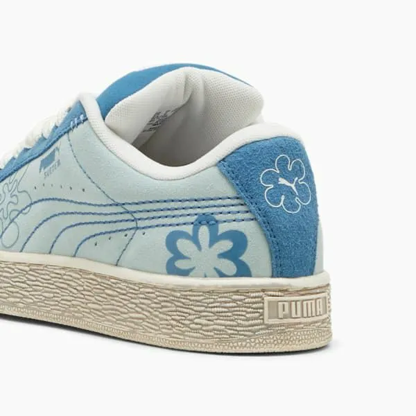Puma Kids Suede XL Skater Bloom Big 039 Sneakers Frosted Dewblue Horizon 8211 Kids