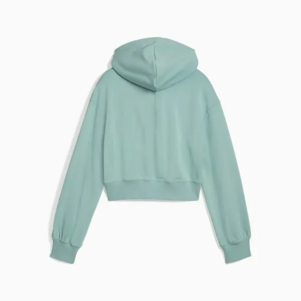 Puma Kids Wardrobe Essentials Big 039 Short Length Hoodie Modern Mint 8211 Kids