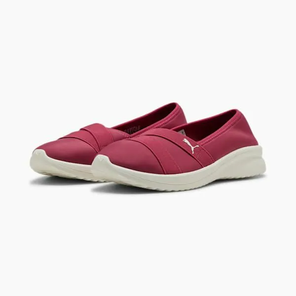 Puma Lifestyle Adelina 2 039s SlipOn Shoes Portwarm White 8211 Women