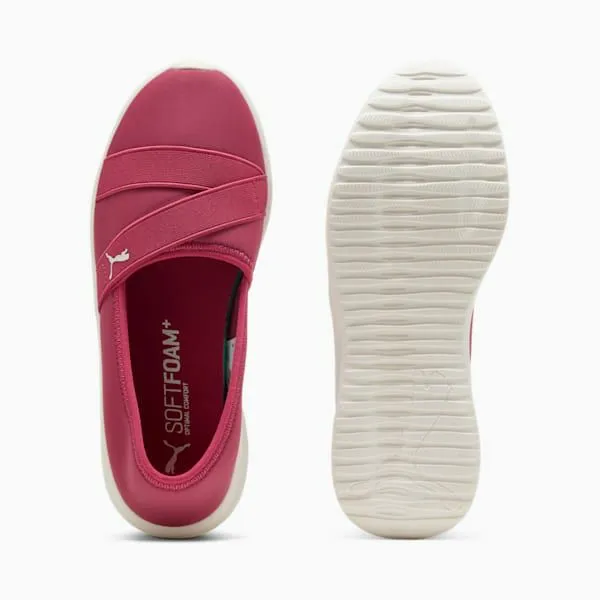 Puma Lifestyle Adelina 2 039s SlipOn Shoes Portwarm White 8211 Women