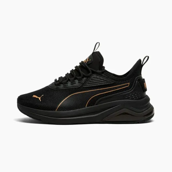 Puma Lifestyle Amplifier 039s Wide Sneakers Puma Blackpuma Gold 8211 Women