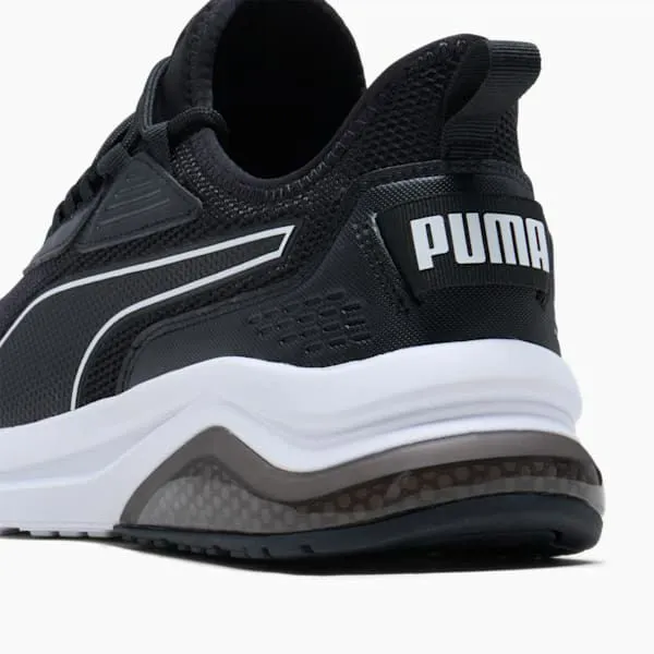 Puma Lifestyle Amplifier 039s Wide Sneakers Puma Blackpuma White 8211 Men