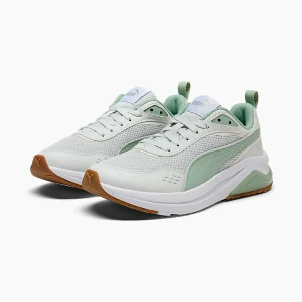 Puma Lifestyle Amplifier Retro 039s Sneakers Feather Graygreen Fogvapor Gray 8211 Women