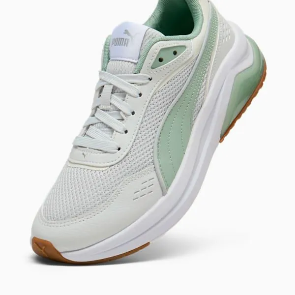 Puma Lifestyle Amplifier Retro 039s Sneakers Feather Graygreen Fogvapor Gray 8211 Women