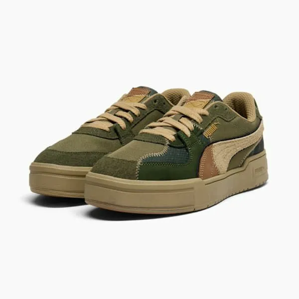 Puma Lifestyle CA Pro Rain Map Camo Sneakers Olive Drabmyrtlesand Dune 8211 Men