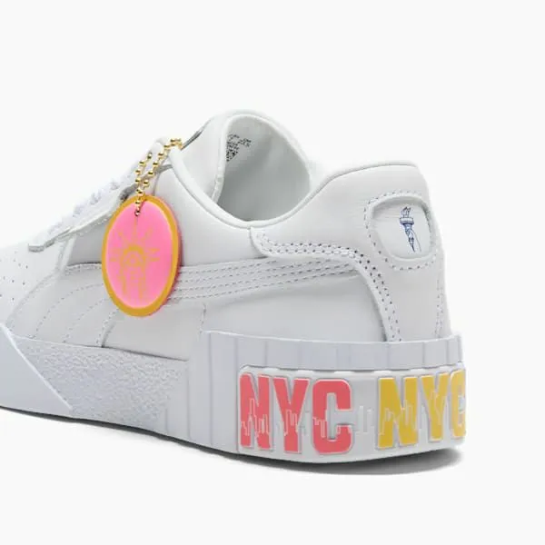 Puma Lifestyle Cali B NYC Flagship 039s Sneakers Puma Whitepeach Frost 8211 Women