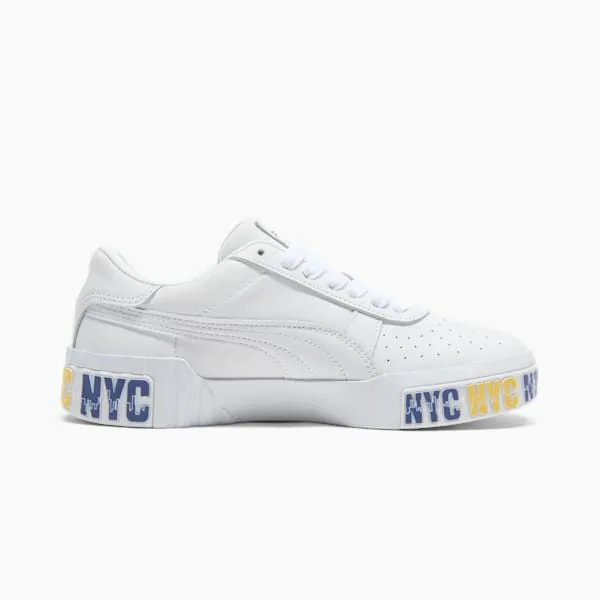 Puma Lifestyle Cali B NYC Flagship 039s Sneakers Puma Whitepeach Frost 8211 Women