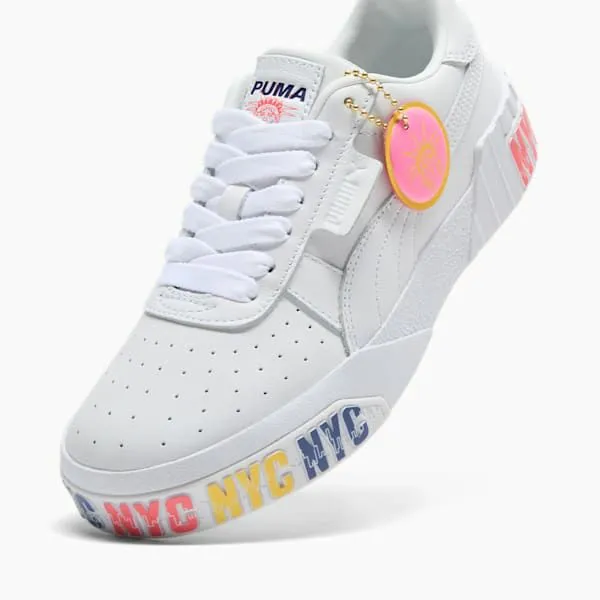 Puma Lifestyle Cali B NYC Flagship 039s Sneakers Puma Whitepeach Frost 8211 Women