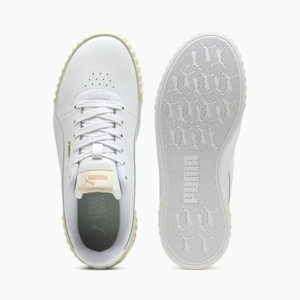 Puma Lifestyle Carina 30 039s Sneakers Puma Whitealpine Snowpuma Gold 8211 Women Puma Lifestyle Carina 30 039s Sneakers Puma Whitealpine Snowpuma Gold 8211 Women