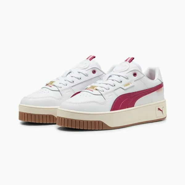Puma Lifestyle Carina Street Lux 039s Sneakers Puma Whiteportpuma Gold 8211 Women Puma Lifestyle Carina Street Lux 039s Sneakers Puma Whiteportpuma Gold 8211 Women