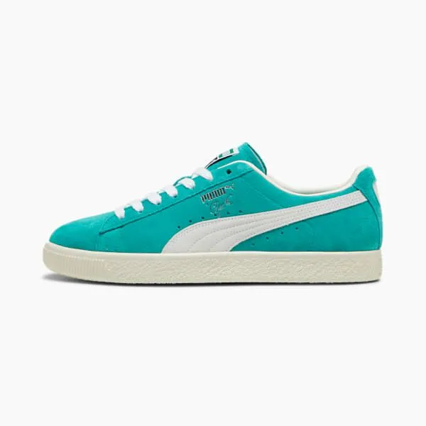 Puma Lifestyle Clyde OG Sneakers Spectra Greenfrosted Ivorypuma White 8211 Men Puma Lifestyle Clyde OG Sneakers Spectra Greenfrosted Ivorypuma White 8211 Men